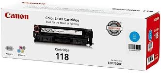 Original Canon 118, Cyan Toner Cartridge 2661B001AA Bstock